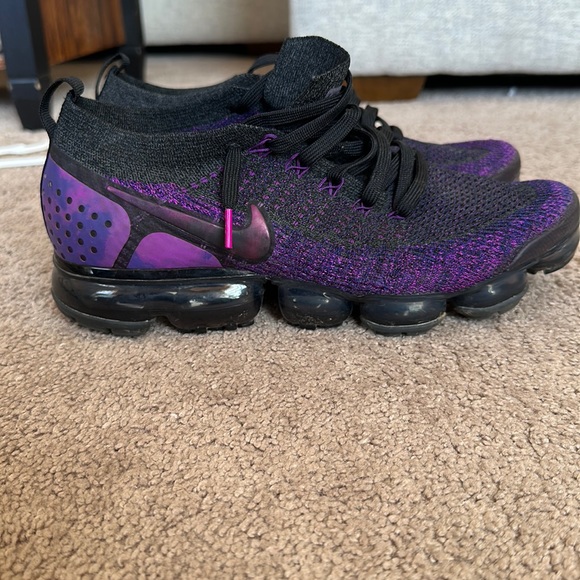 Plus Nike Vapormax Preto Com Roxo Nike Vapormax Preto Com Roxo